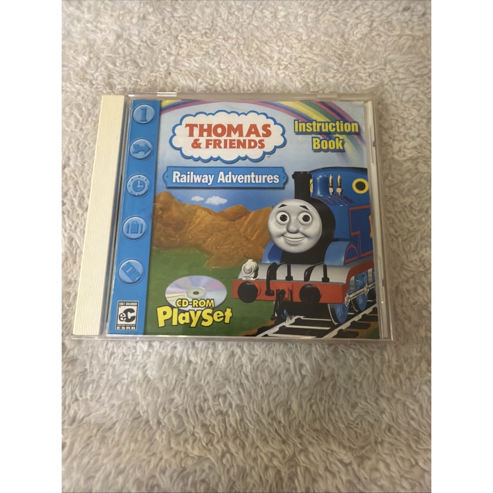 Thomas & Friends Railway Adventures PC CD ROM 2001 EC Retro Video Game RARE OOP